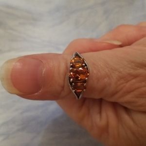 Santa Ana Madiera Citrine Sterling Silver Ring